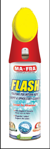 Mafra Flash 400ml čistič čalounění s kartáčem  - sprej