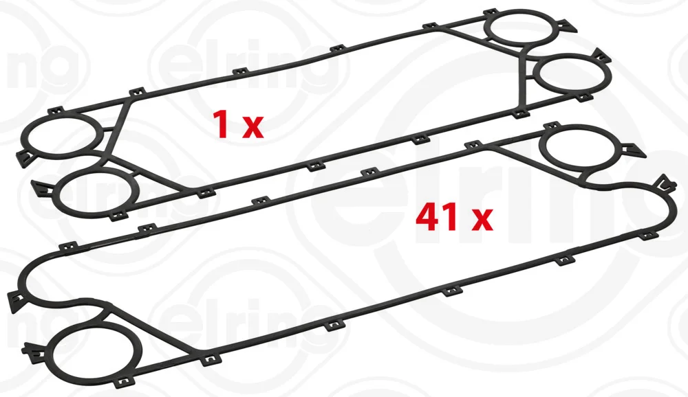 Sada těsnění, chladič oleje