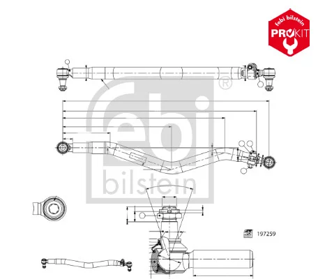 Táhlo řízení ProKit