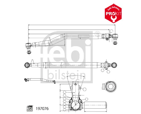 Táhlo řízení ProKit