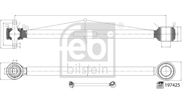 Řídicí páka, zavěšení kol