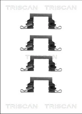 Sada příslušenství, obložení kotoučové brzdy