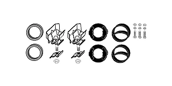 Montážní sada, výfukový systém