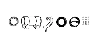 Montážní sada, výfukový systém