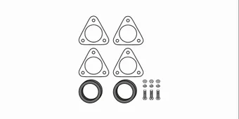 Montážní sada, katalyzátor