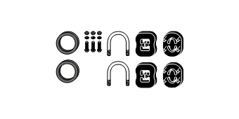 Montážní sada, výfukový systém