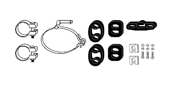 Montážní sada, výfukový systém