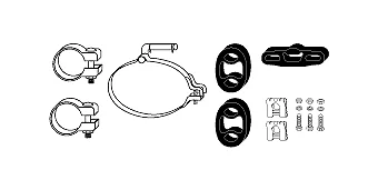 Montážní sada, výfukový systém