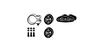 Montážní sada, výfukový systém