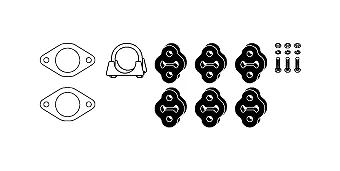 Montážní sada, výfukový systém