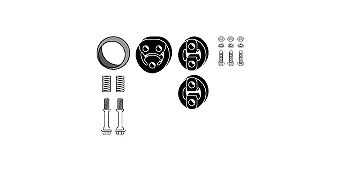 Montážní sada, výfukový systém