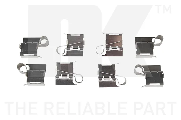 Sada příslušenství, obložení kotoučové brzdy