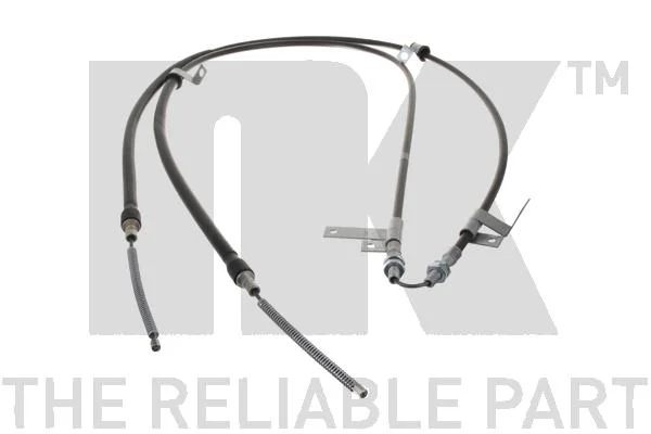 Tažné lanko, parkovací brzda