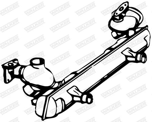 Střední tlumič výfuku