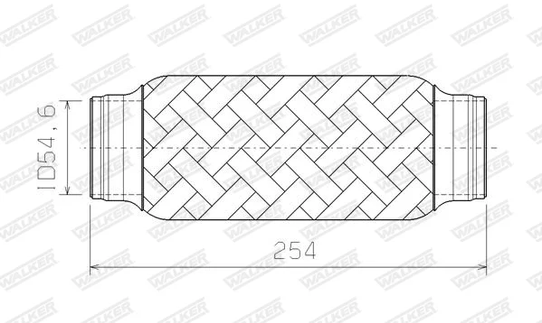 Vlnovec, výfukový systém