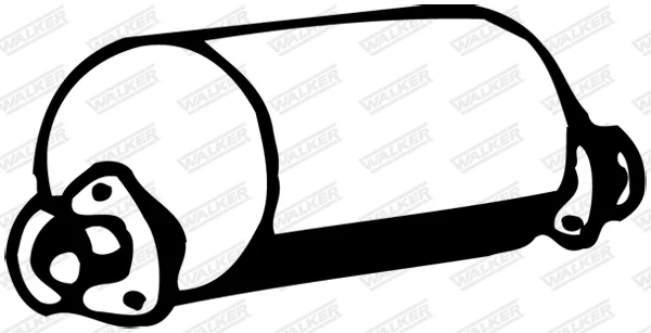 Střední tlumič výfuku