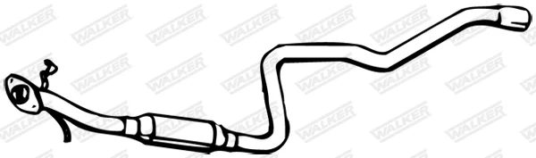 Střední tlumič výfuku