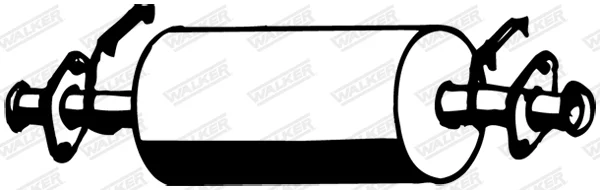 Střední tlumič výfuku