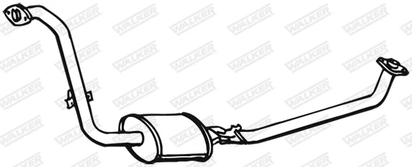 Střední tlumič výfuku