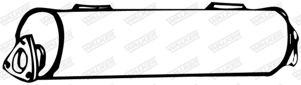 Střední tlumič výfuku