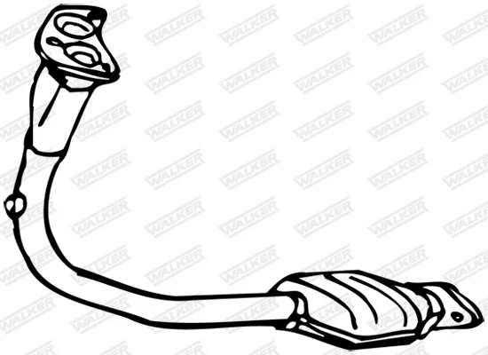 Přední tlumič výfuku