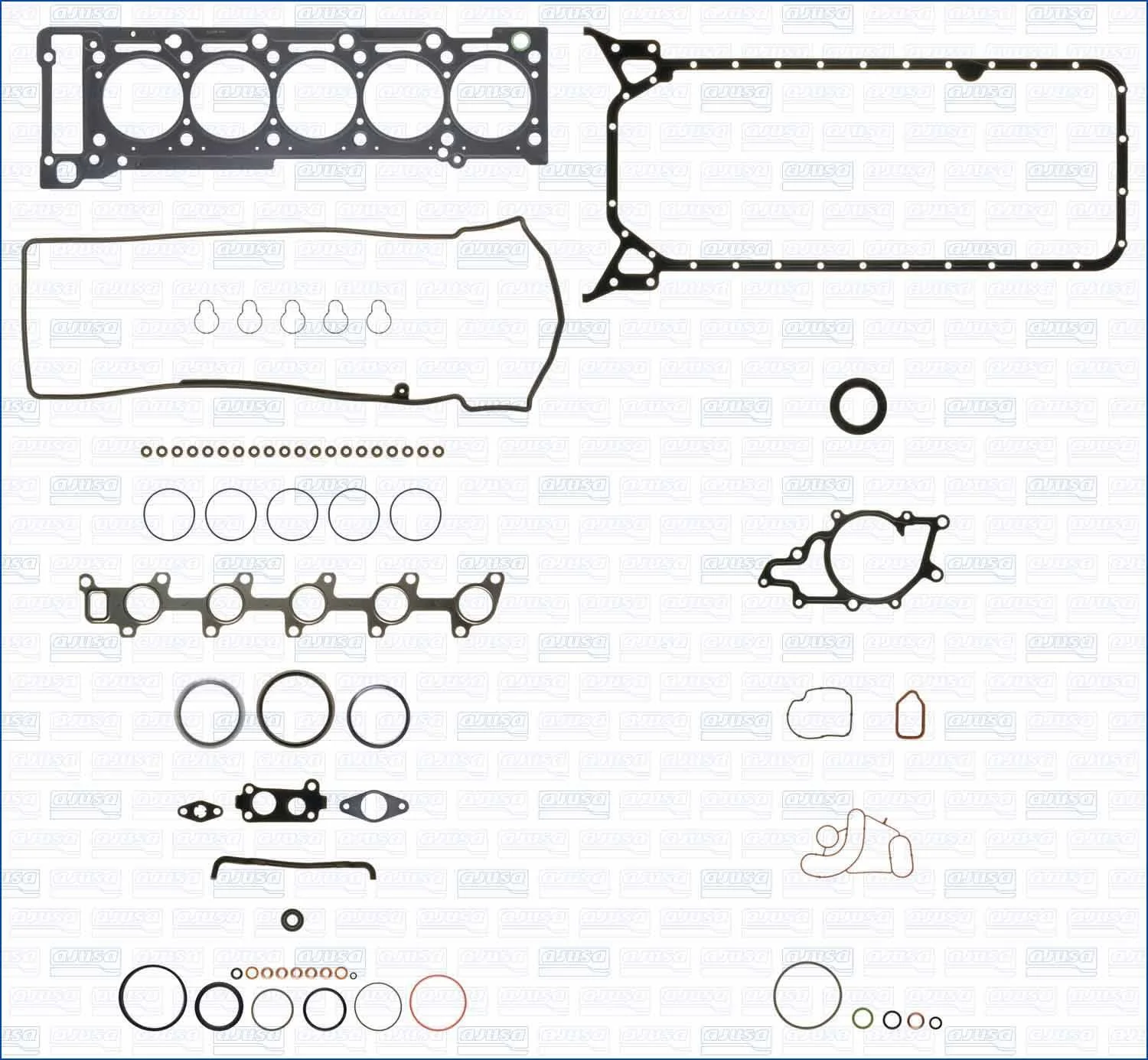 Kompletní sada těsnění, motor MULTILAYER STEEL