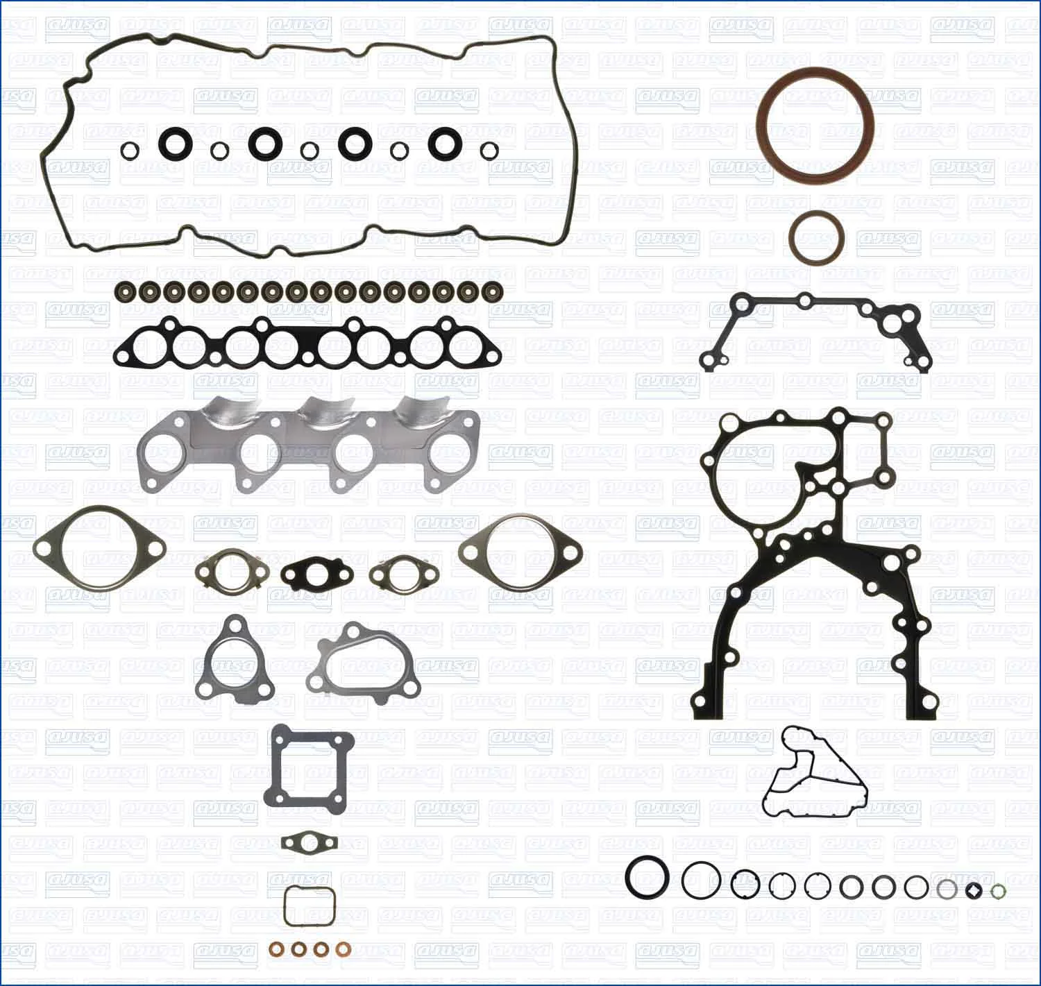 Kompletní sada těsnění, motor