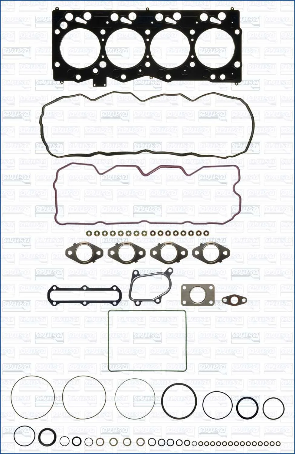 Sada těsnění, hlava válce MULTILAYER STEEL