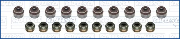 Sada těsnění, dřík ventilu