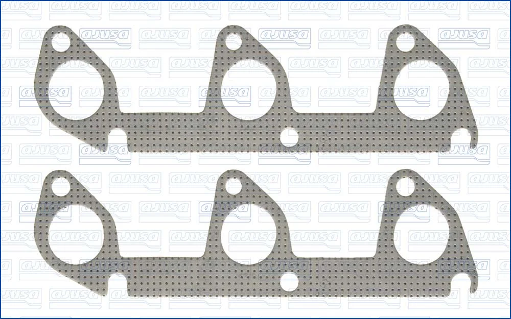 Sada těsnění, kolektor výfukových plynů