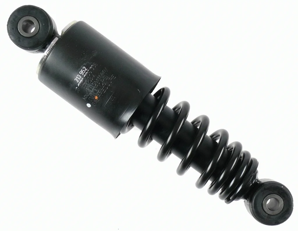 Tlumič, zavěšení kabiny