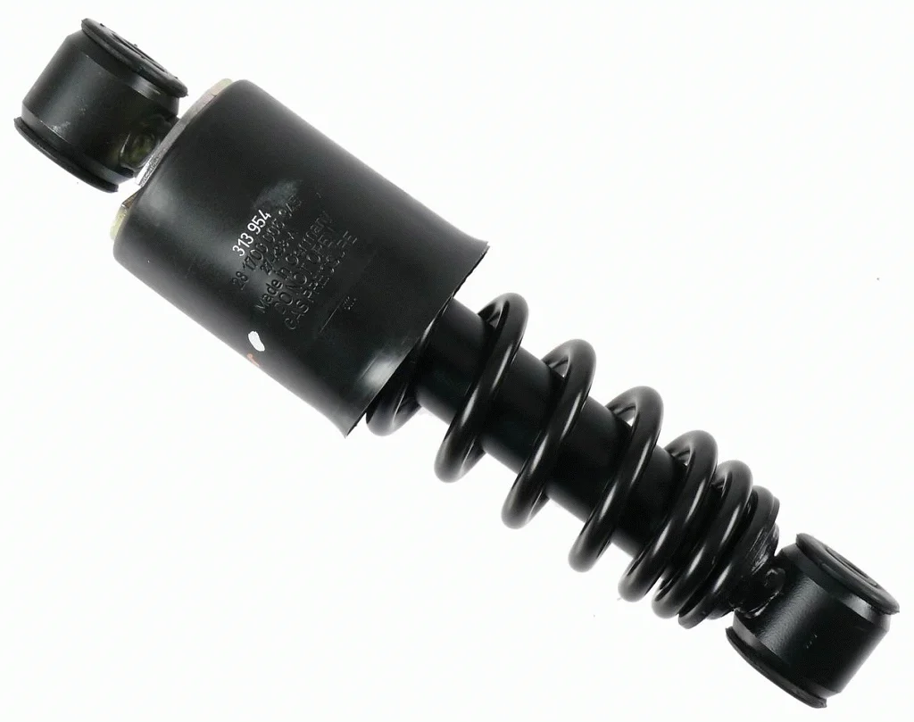 Tlumič, zavěšení kabiny