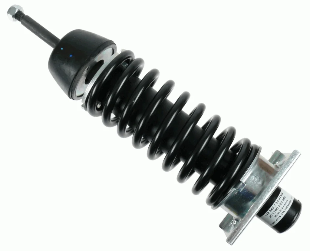 Tlumič, zavěšení kabiny