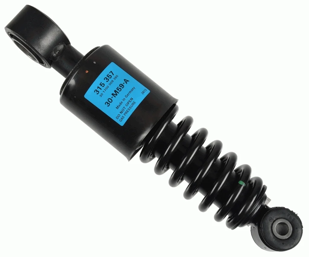 Tlumič, zavěšení kabiny