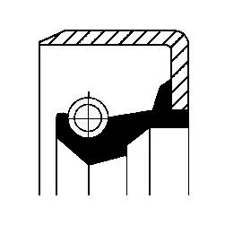 Těsnicí kroužek hřídele, diferenciál