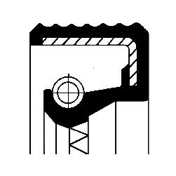 Těsnicí kroužek hřídele, rozvodovka