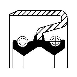 Těsnicí kroužek hřídele, diferenciál