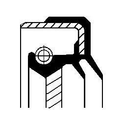 Těsnicí kroužek hřídele, diferenciál