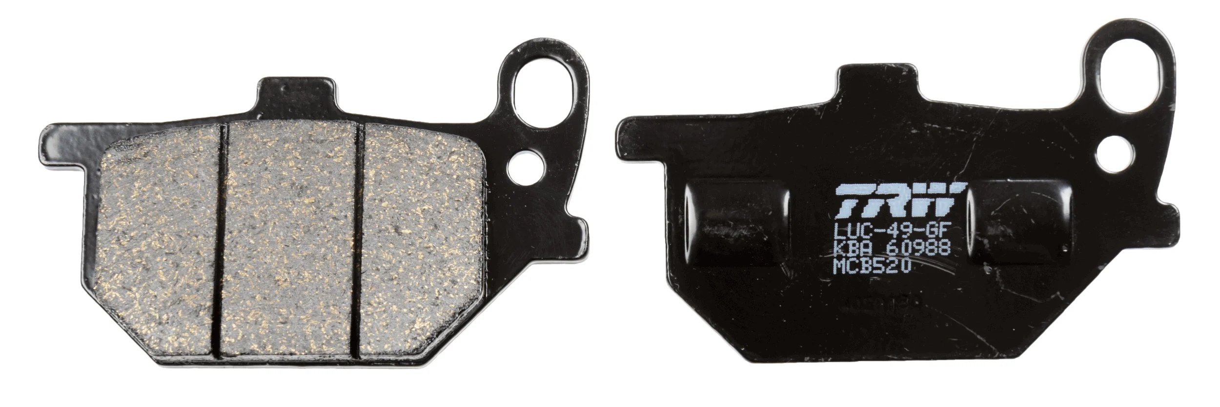 Sada brzdových destiček, kotoučová brzda Organic Allround