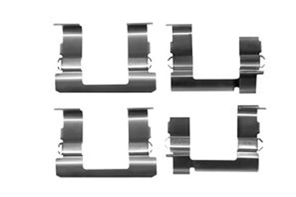 Sada příslušenství, obložení kotoučové brzdy