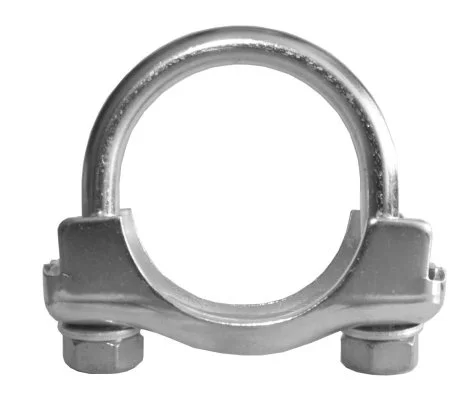 Svěrná objímka, výfukový systém