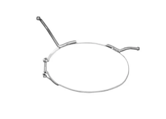 Svěrná objímka, výfukový systém