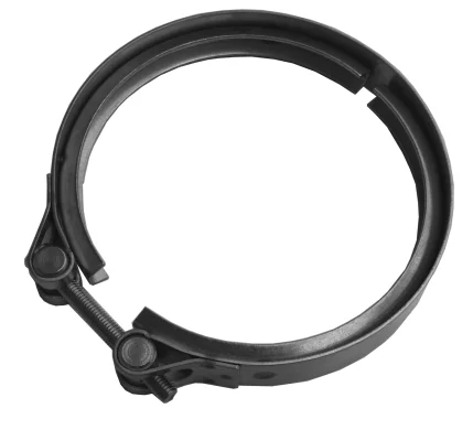 Svěrná objímka, výfukový systém