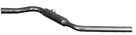 Střední tlumič výfuku