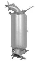 Filtr sazových částic, výfukový systém