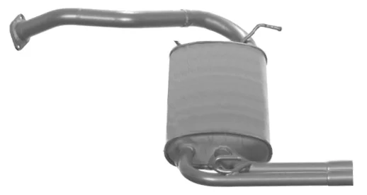 Zadní tlumič výfuku