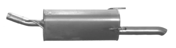 Zadní tlumič výfuku
