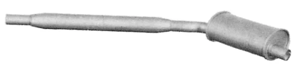 Střední tlumič výfuku