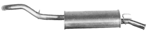 Zadní tlumič výfuku