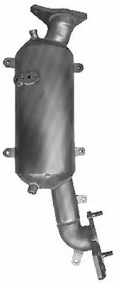 Filtr sazových částic, výfukový systém